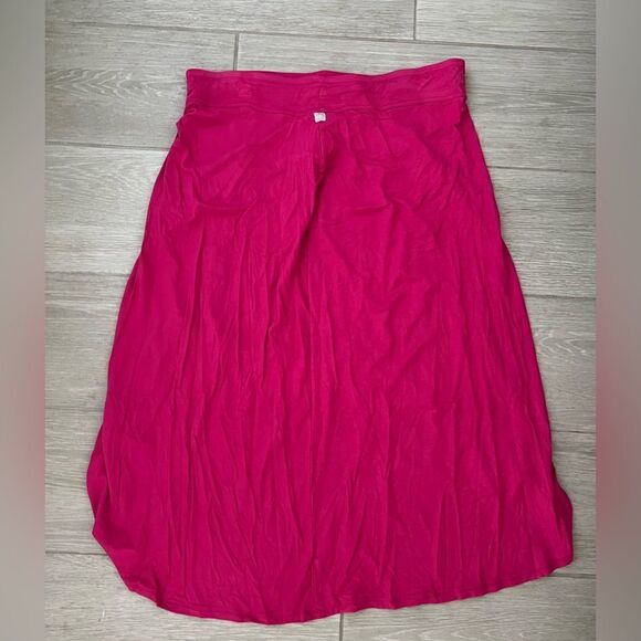 Balance Collection Hi-Lo Midi Skirt Jersey Material Size XXL Pink - Picture 5 of 5